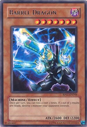Barrel Dragon (Rare) (RP01-EN044) - Retro Pack Unlimited