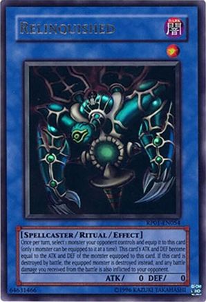 Relinquished (Ultra Rare) (RP01-EN054) - Retro Pack Unlimited