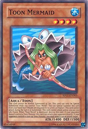 Toon Mermaid (Common) (RP01-EN063) - Retro Pack Unlimited