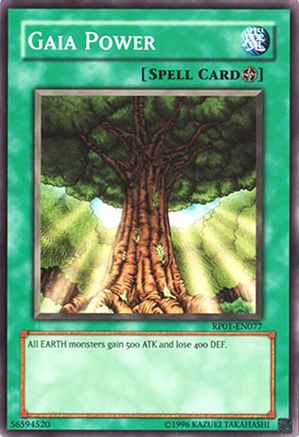 Gaia Power (Common) (RP01-EN077) - Retro Pack Unlimited