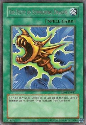 The Flute of Summoning Dragon (Rare) (RP01-EN087) - Retro Pack Unlimited