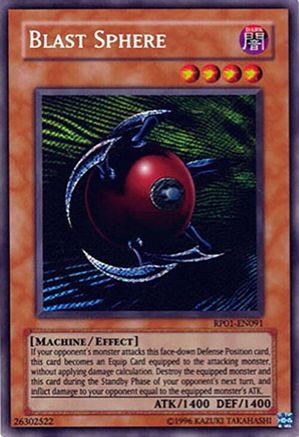 Blast Sphere (Secret Rare) (RP01-EN091) - Retro Pack Unlimited
