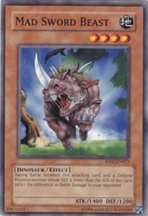 Mad Sword Beast (Common) (RP02-EN023) - Retro Pack 2 Unlimited