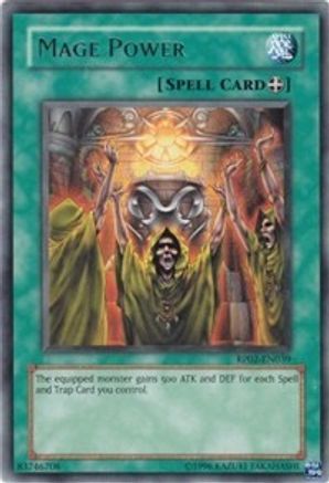 Mage Power (Rare) (RP02-EN039) - Retro Pack 2 Unlimited