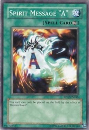 Spirit Message "A" (Common) (RP02-EN048) - Retro Pack 2 Unlimited