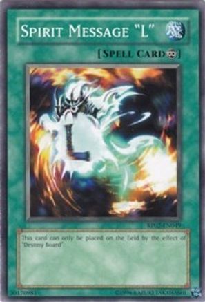 Spirit Message "L" (Common) (RP02-EN049) - Retro Pack 2 Unlimited