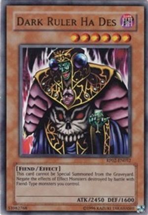 Dark Ruler Ha Des (Ultra Rare) (RP02-EN052) - Retro Pack 2 Unlimited