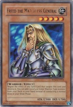 Freed the Matchless General (Rare) (RP02-EN054) - Retro Pack 2 Unlimited