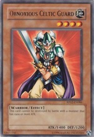 Obnoxious Celtic Guard (Rare) (RP02-EN086) - Retro Pack 2 Unlimited
