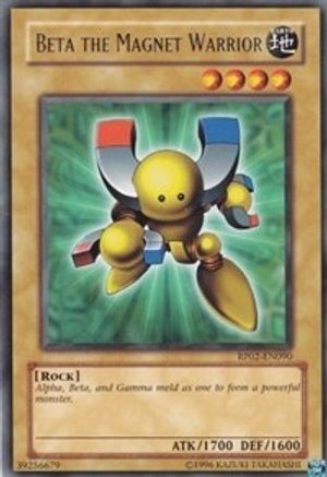 Beta The Magnet Warrior (Rare) (RP02-EN090) - Retro Pack 2 Unlimited