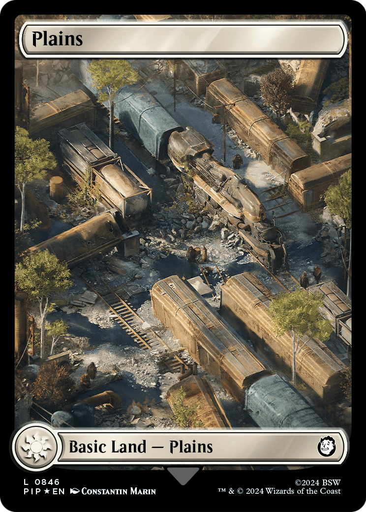 Plains (PIP-846) (Surge Foil) [Fallout] Foil