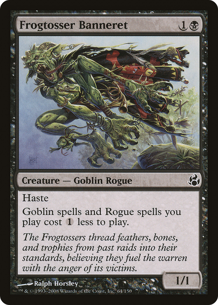 Frogtosser Banneret (MOR-064) [Morningtide] Foil