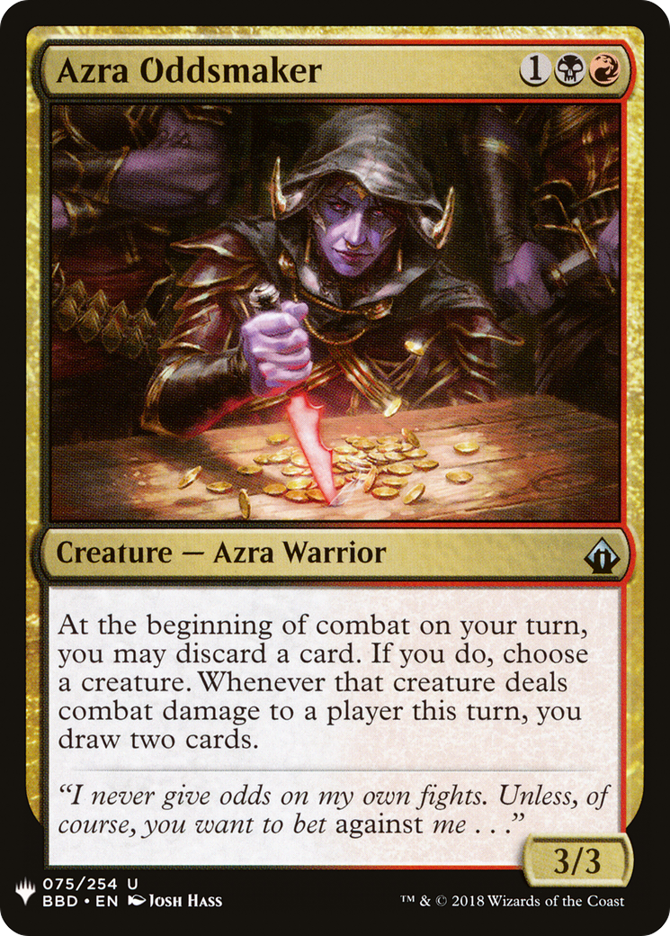 Azra Oddsmaker (LIST-075) [The List]