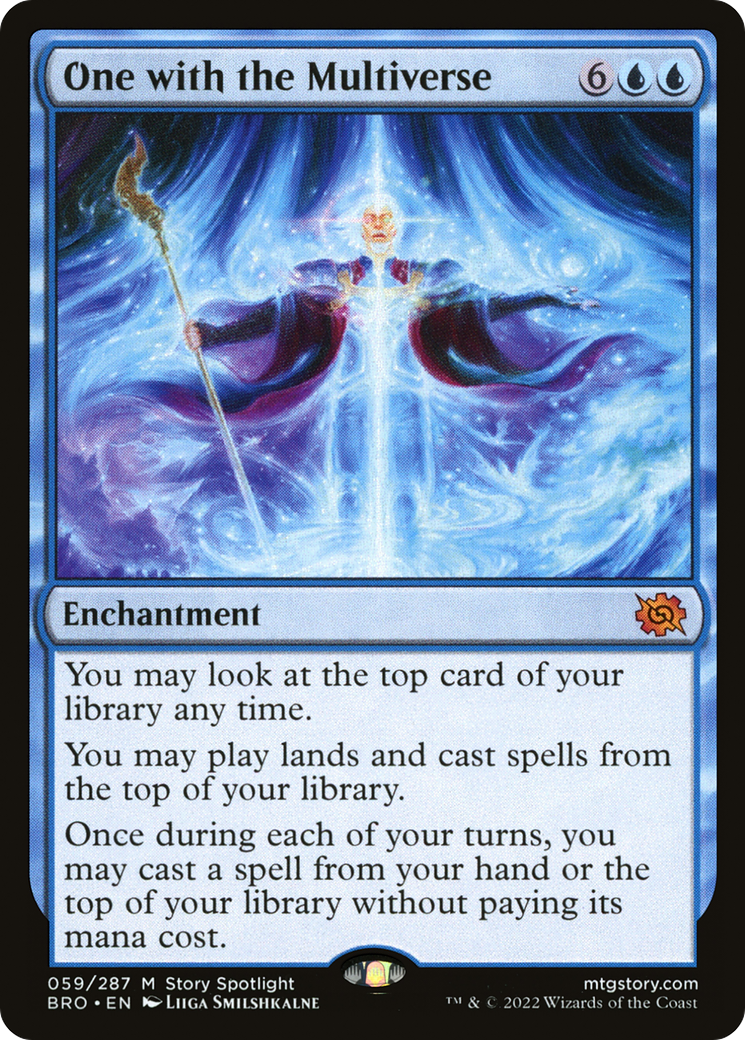One with the Multiverse (BRO-059) [The Brothers' War] Foil