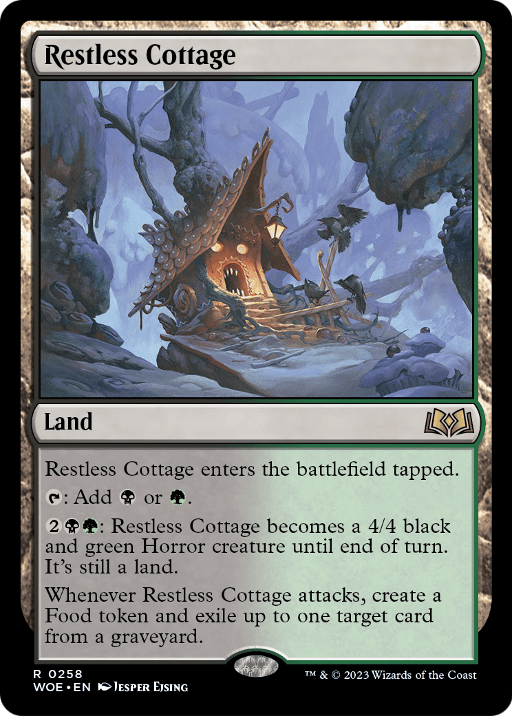 Restless Cottage (WOE-258) [Wilds of Eldraine]