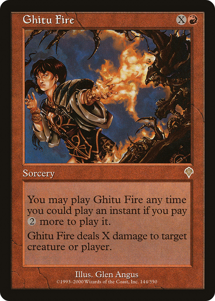 Ghitu Fire (INV-144) [Invasion]