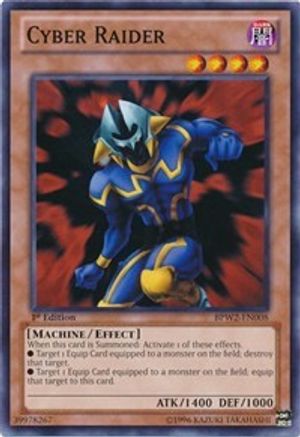 Cyber Raider (Common) (BPW2-EN008) - Battle Pack 2: War of the Giants Round 2 1st Edition