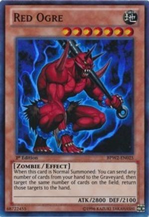 Red Ogre (Super Rare) (BPW2-EN025) - Battle Pack 2: War of the Giants Round 2 1st Edition