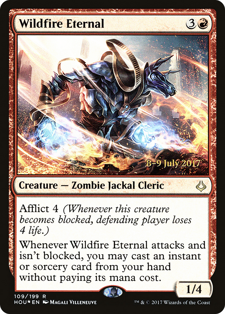 Wildfire Eternal (PRE-109) [Hour of Devastation Promos] Foil