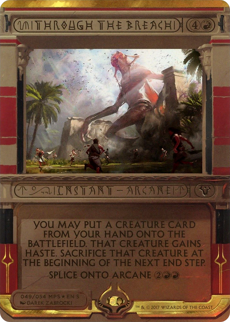 Through the Breach (MPS2-049) (Borderless) [Amonkhet Invocations] Foil