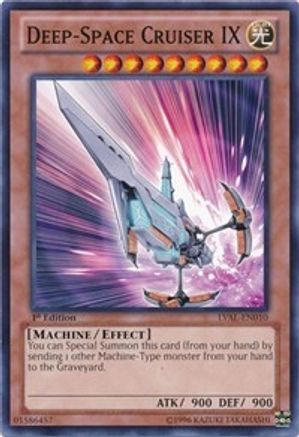 Deep-Space Cruiser IX (Common) (LVAL-EN010) - Legacy of the Valiant 1st Edition