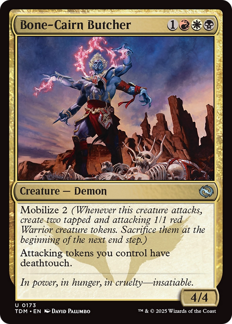 Bone-Cairn Butcher (TDM-173) [Tarkir: Dragonstorm]