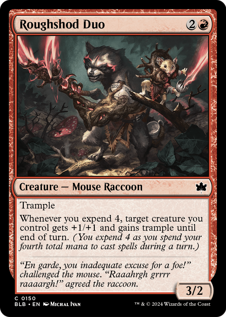 Roughshod Duo (BLB-150) [Bloomburrow]