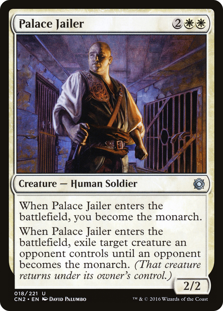 Palace Jailer (CN2-018) [Conspiracy: Take the Crown] Foil