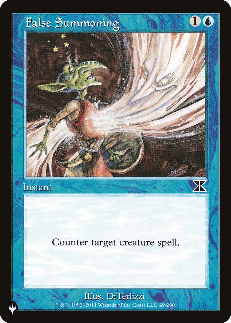 False Summoning (LIST-49/260) [The List]
