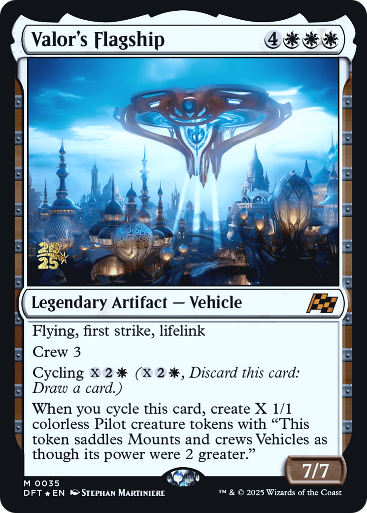 Valor's Flagship (PRE-035) [Prerelease Cards] Foil