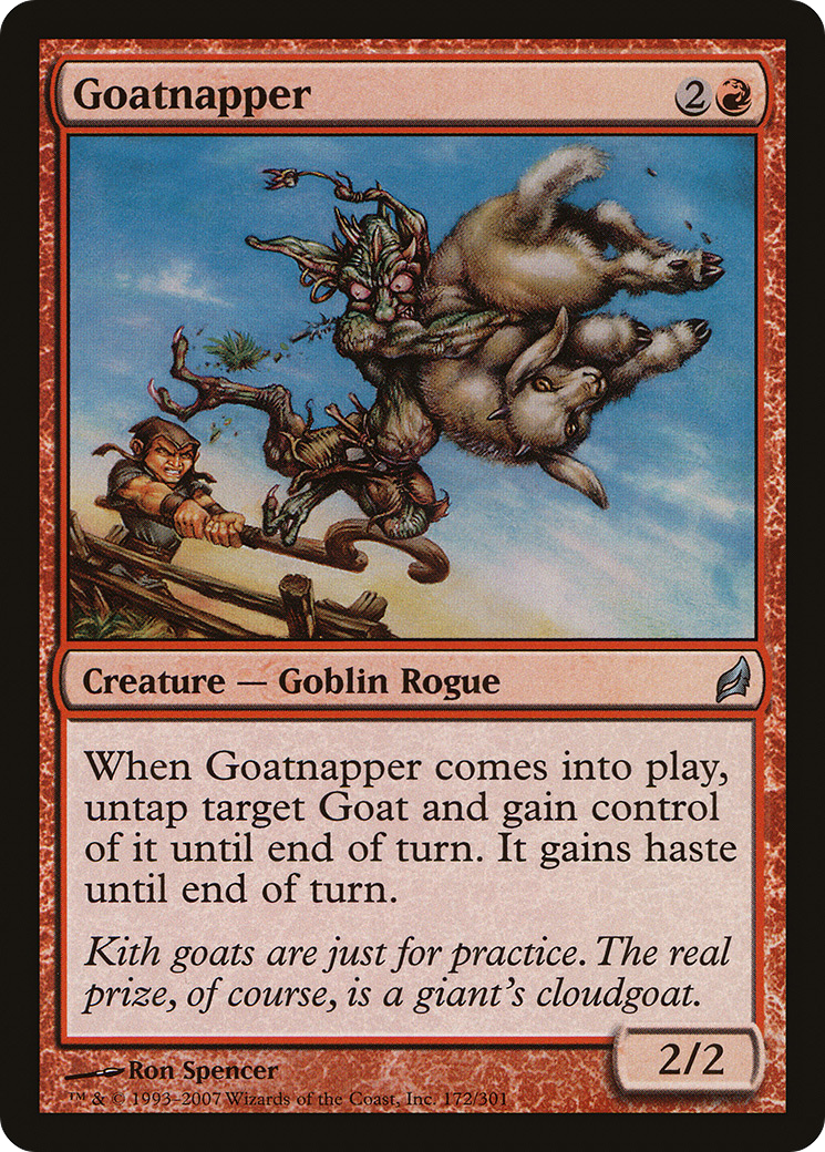 Goatnapper (LRW-172) [Lorwyn] Foil