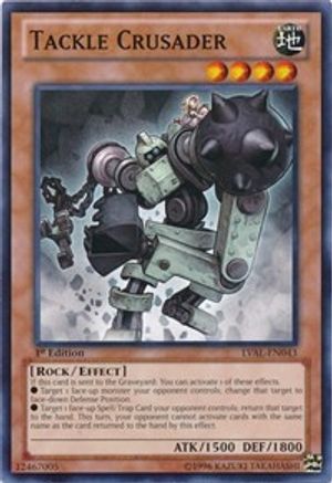 Tackle Crusader (Common) (LVAL-EN043) - Legacy of the Valiant Unlimited
