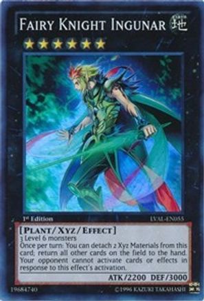 Fairy Knight Ingunar (Super Rare) (LVAL-EN055) - Legacy of the Valiant Unlimited