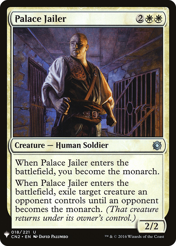 Palace Jailer (LIST-018) [The List]