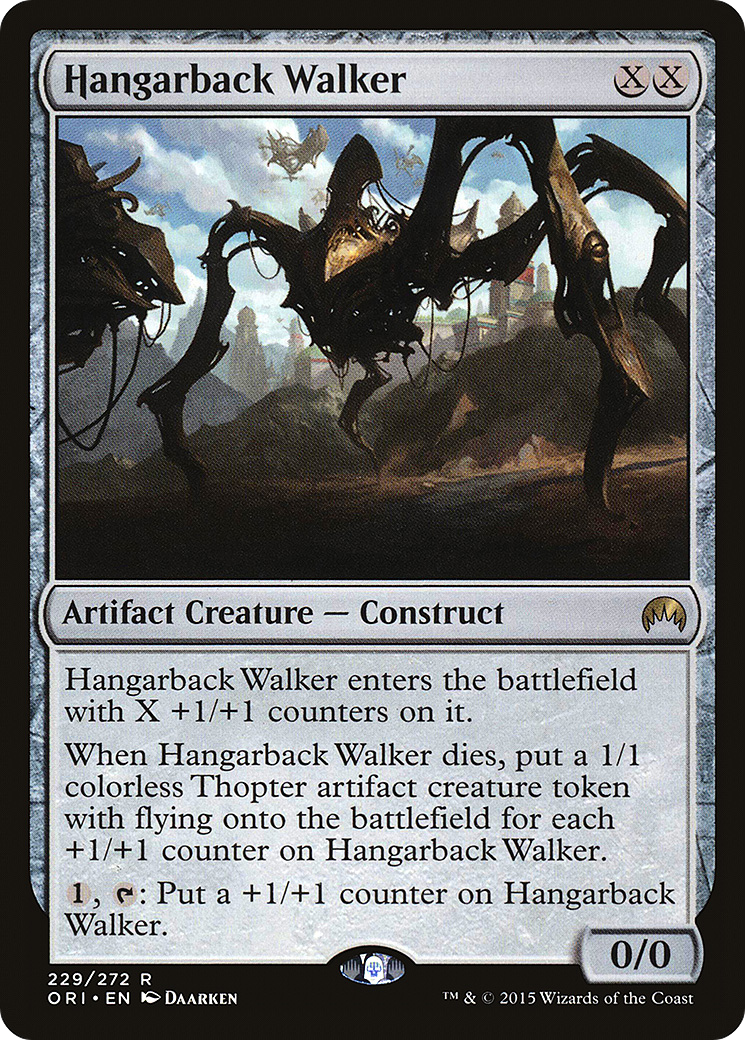 Hangarback Walker (ORI-229) [Magic Origins] Foil
