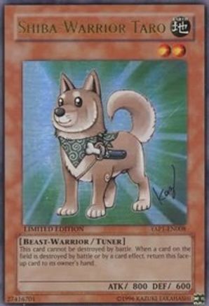 Shiba-Warrior Taro (Ultra Rare) (YAP1-EN008) - Anniversary Pack Limited