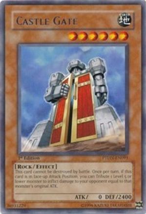 Castle Gate (Rare) (PTDN-EN091) - Phantom Darkness Unlimited