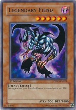 Legendary Fiend (Rare) (PTDN-EN093) - Phantom Darkness 1st Edition