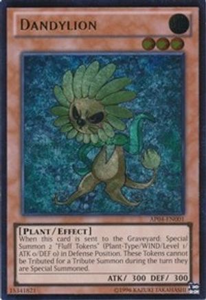 Dandylion (Ultimate Rare) (AP04-EN001) - Astral Pack 4 Unlimited