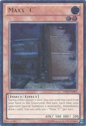 Maxx "C" (Ultimate Rare) (AP04-EN002) - Astral Pack 4 Unlimited