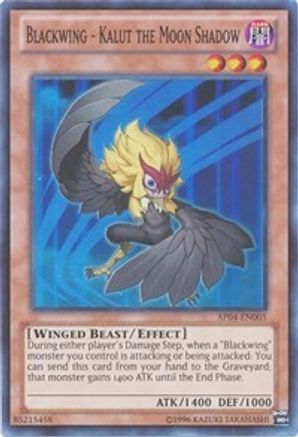 Blackwing - Kalut the Moon Shadow (Super Rare) (AP04-EN005) - Astral Pack 4 Unlimited