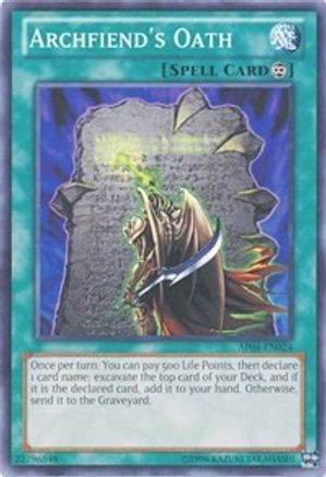Archfiend's Oath (Common) (AP04-EN024) - Astral Pack 4 Unlimited