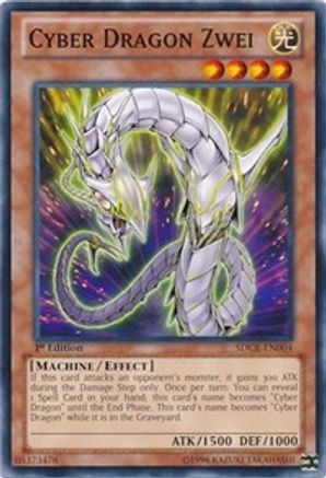 Cyber Dragon Zwei (Common) (SDCR-EN004) - Structure Deck: Cyber Dragon Revolution 1st Edition