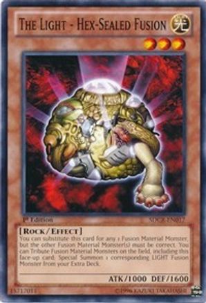 The Light - Hex-Sealed Fusion (Common) (SDCR-EN017) - Structure Deck: Cyber Dragon Revolution Unlimited