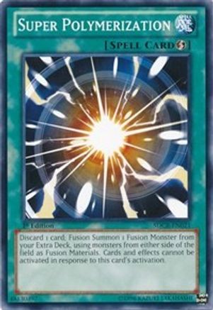 Super Polymerization (Common) (SDCR-EN021) - Structure Deck: Cyber Dragon Revolution Unlimited