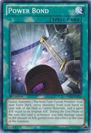Power Bond (Common) (SDCR-EN022) - Structure Deck: Cyber Dragon Revolution 1st Edition