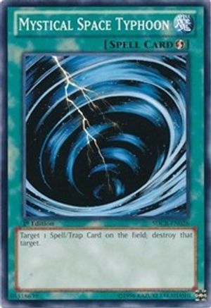 Mystical Space Typhoon (Common) (SDCR-EN026) - Structure Deck: Cyber Dragon Revolution Unlimited