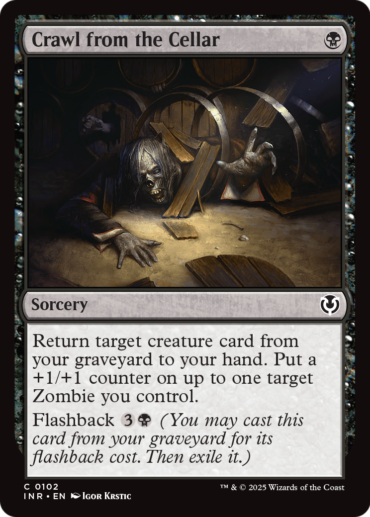 Crawl from the Cellar - Foil [Innistrad Remastered]