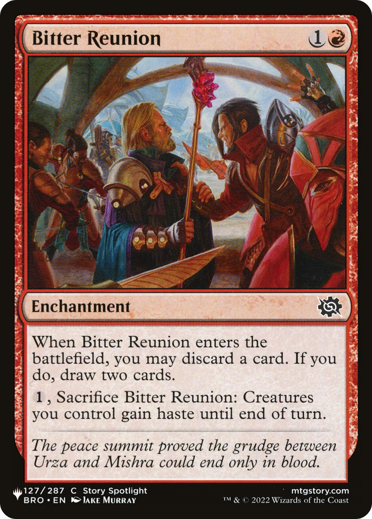Bitter Reunion (LIST-127/012) [The List]