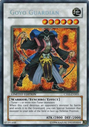 Goyo Guardian (Secret Rare) (CT05-ENS03) - 2008 Collectors Tin Limited